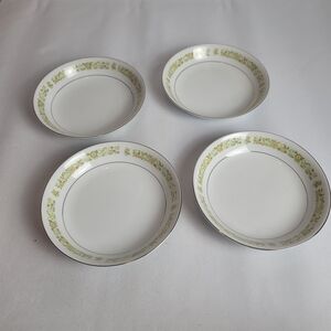 Lot of 4 Towne House Fine China Japan Spring 3094 SOUP BOWL